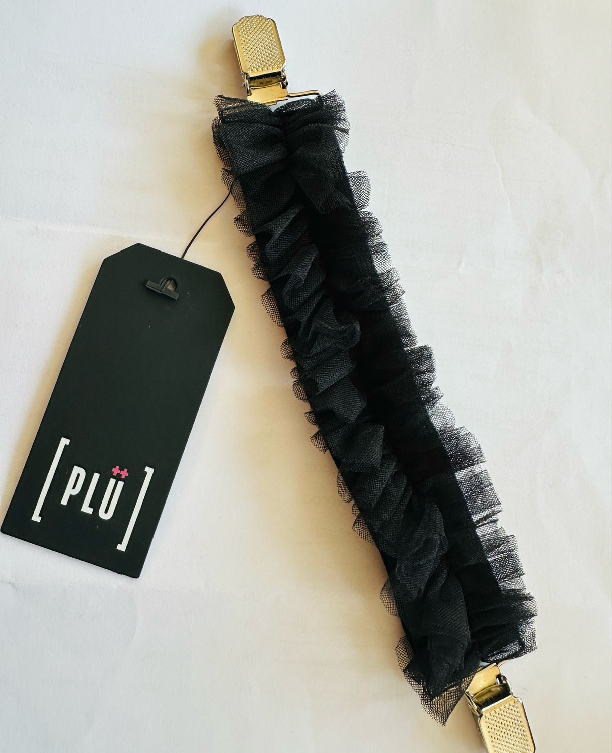 Pluslavie/PLÜ The Clip One Size Black Mesh 1771 AW26