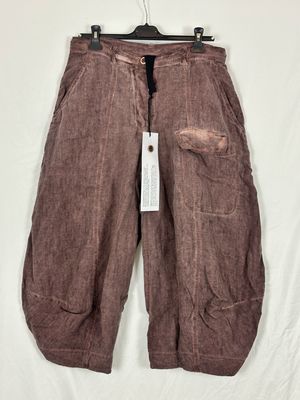 Rundholz Black Label Hose Leinen Cry Cloud 3530111 AW26