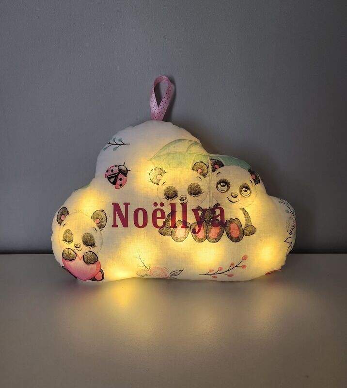 Coussin Nuage lumineux NOÉLIA