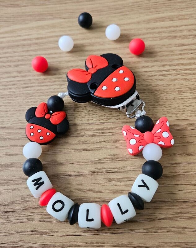 Attache tétine personnalisable MOLLY