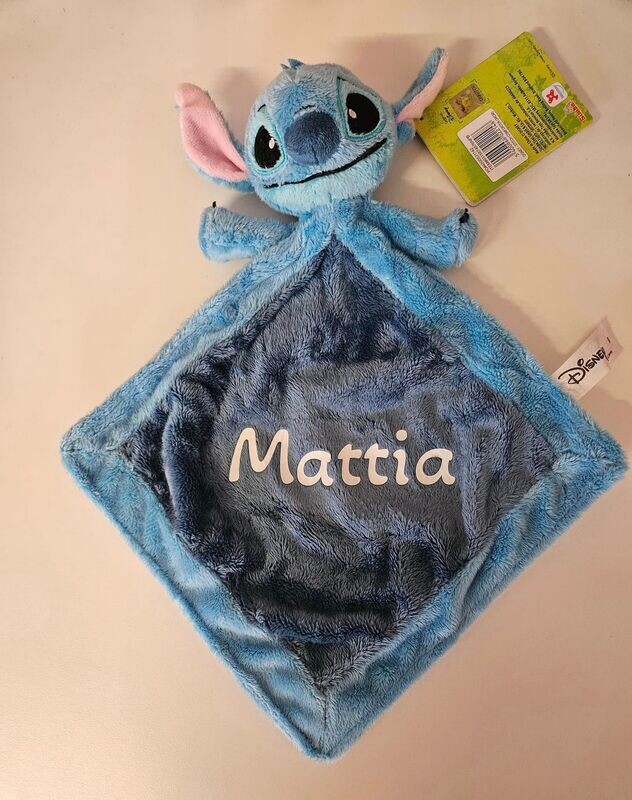 Doudou Stitch Bleu personnalisé