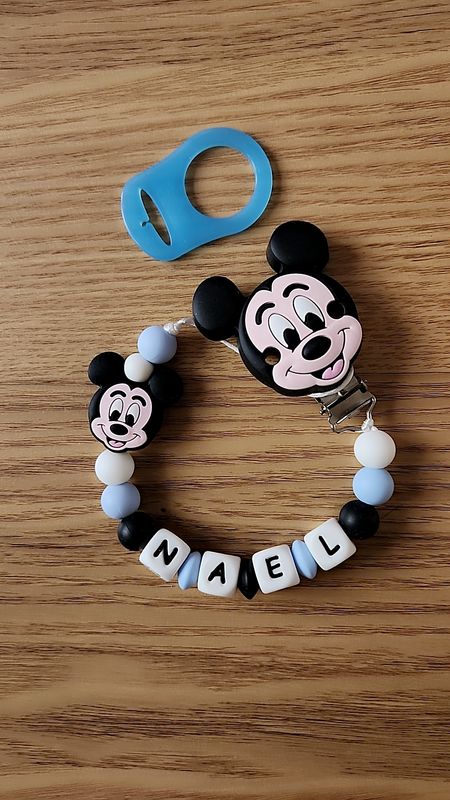 Attache tétine personnalisable NAEL