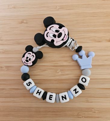 Attache tétine personnalisable SHENZO