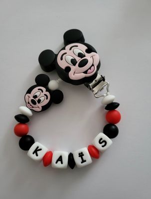 Attache tétine personnalisable KAIS