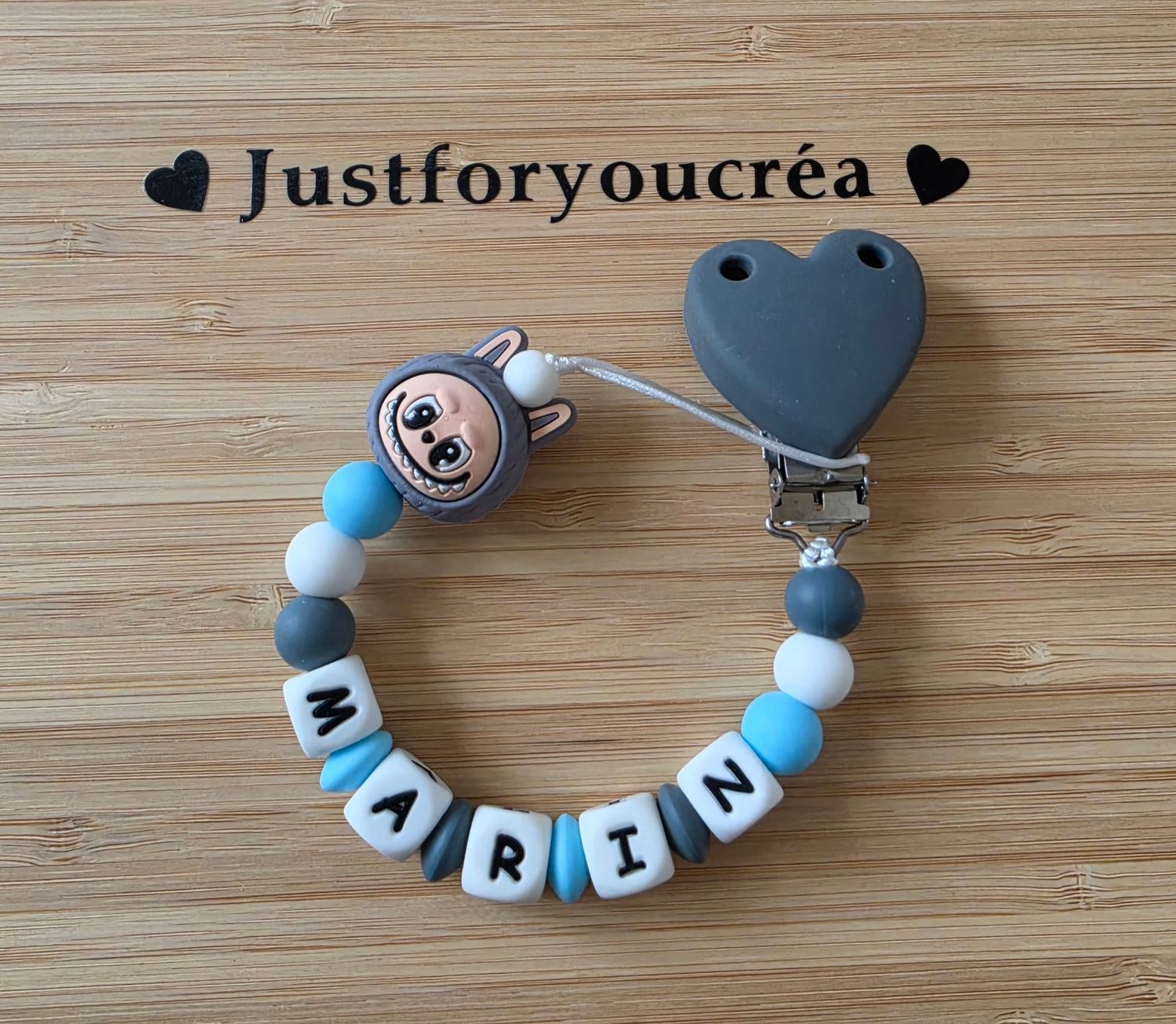 Attache tétine MARIN