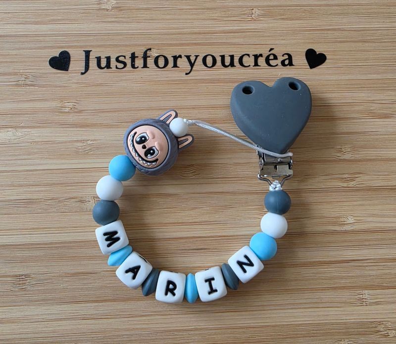 Attache tétine MARIN