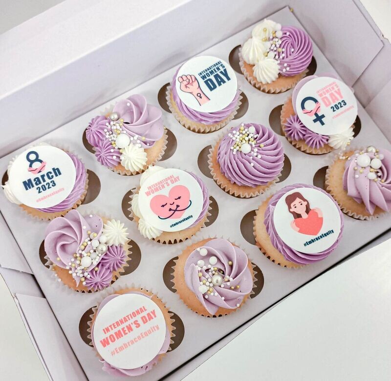 IWD mini cupcakes