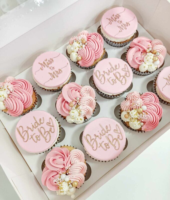 Hens party cupcakes