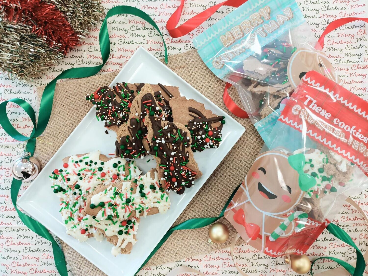 Gingerbread bark 200g