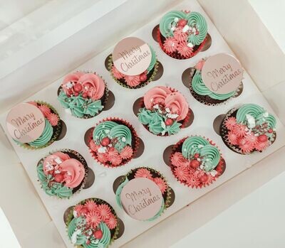 Christmas cupcakes
