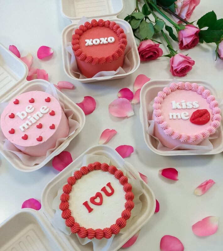 Valentines Day bento cake