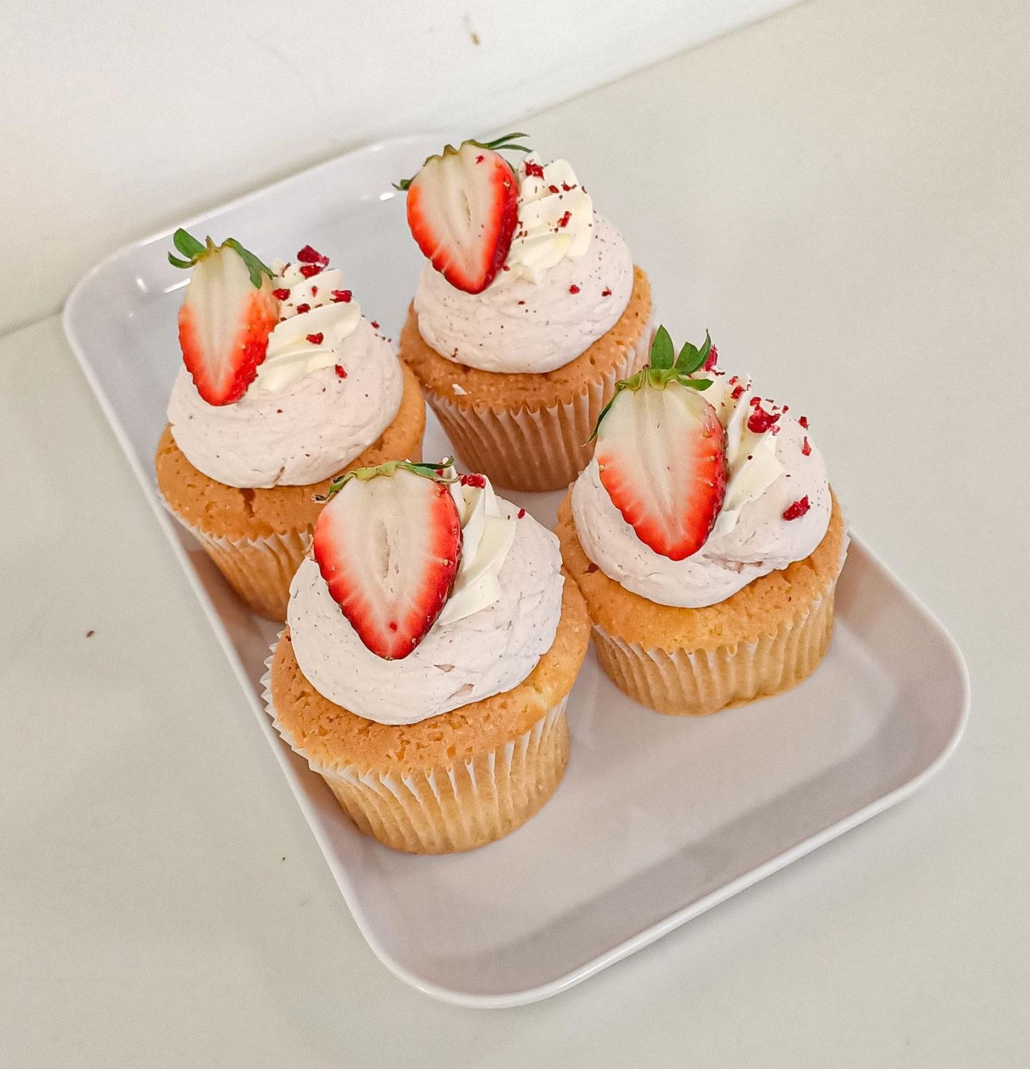 Strawberry Shortcake cupcakes