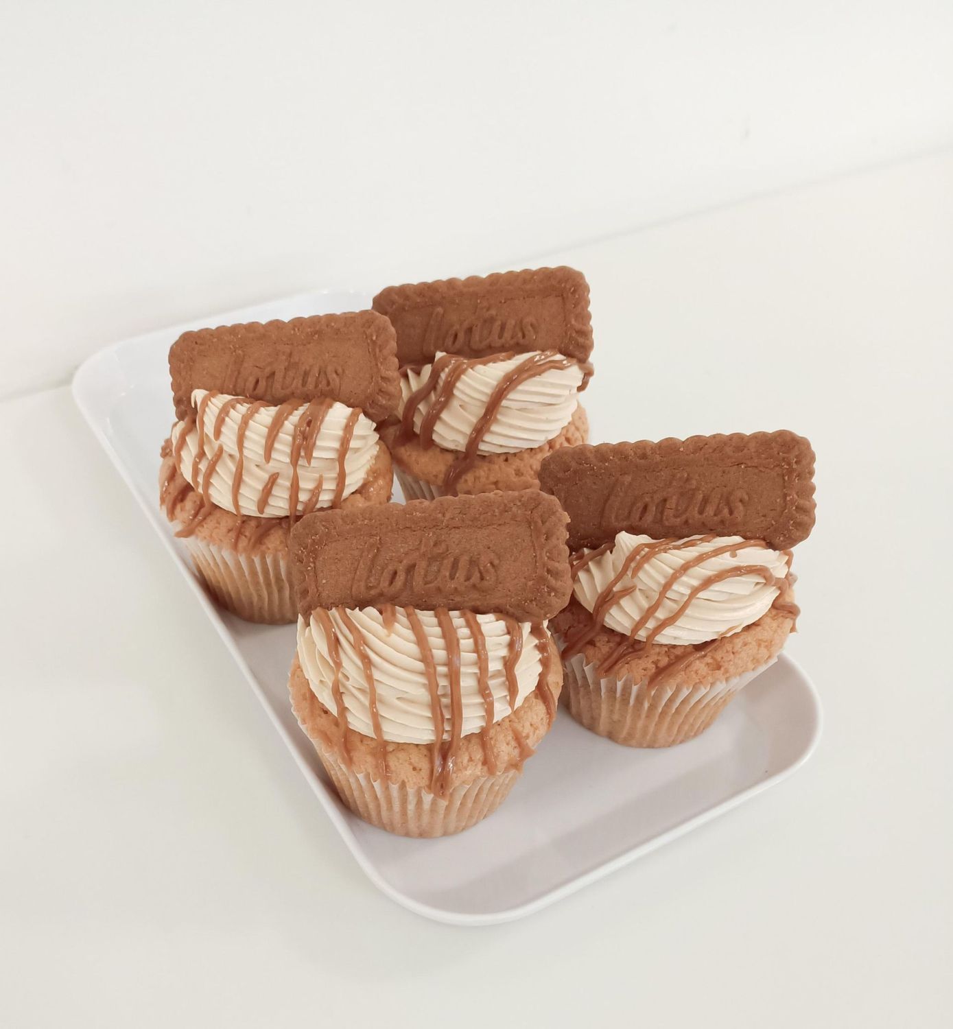 Biscoff cupcakes
