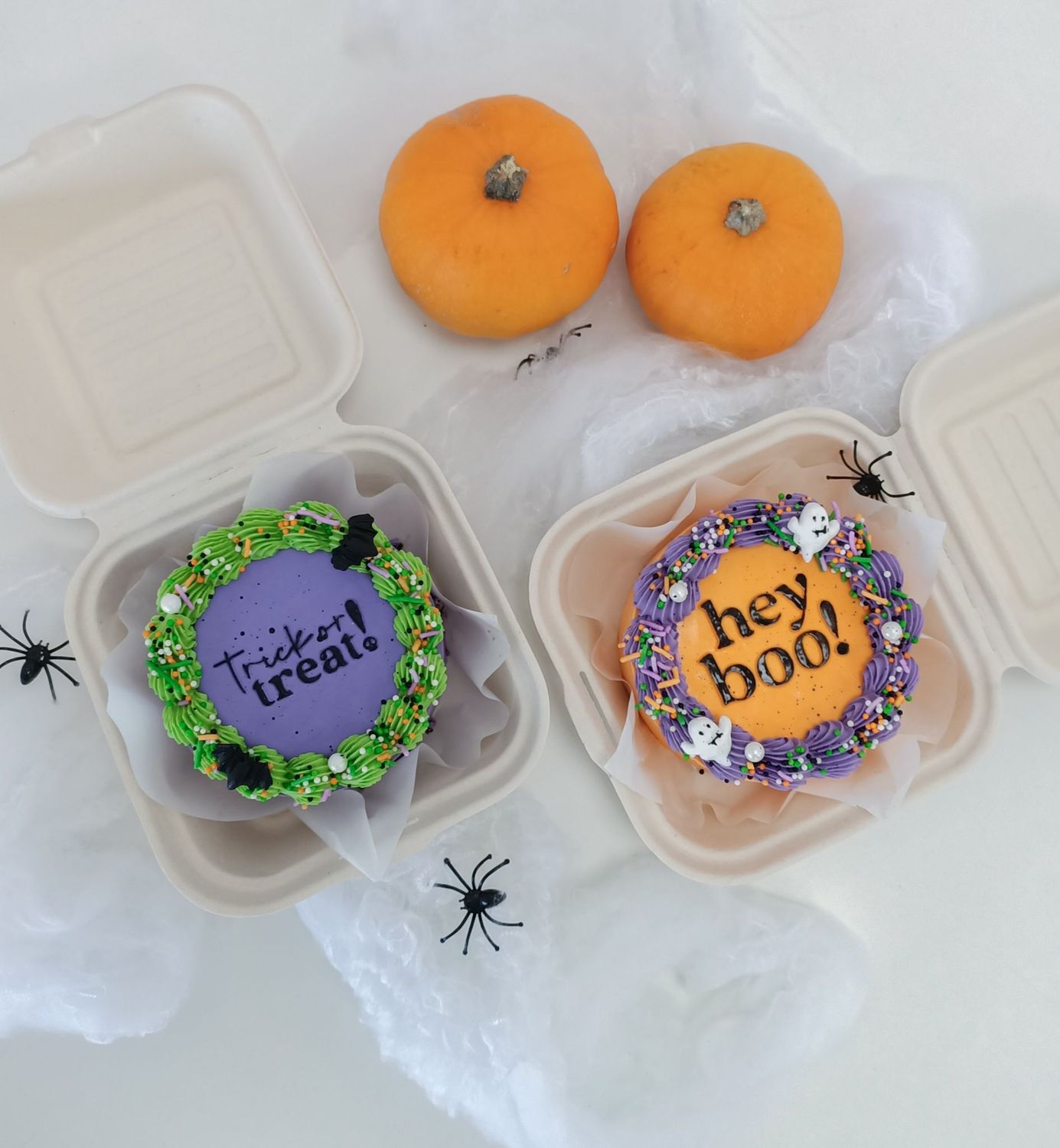 Halloween bento cake