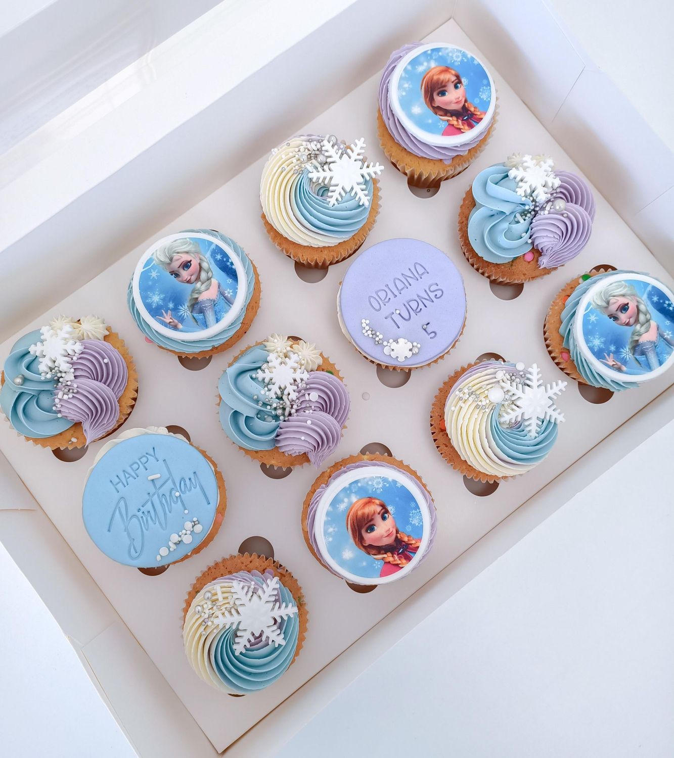 Frozen Cupcakes