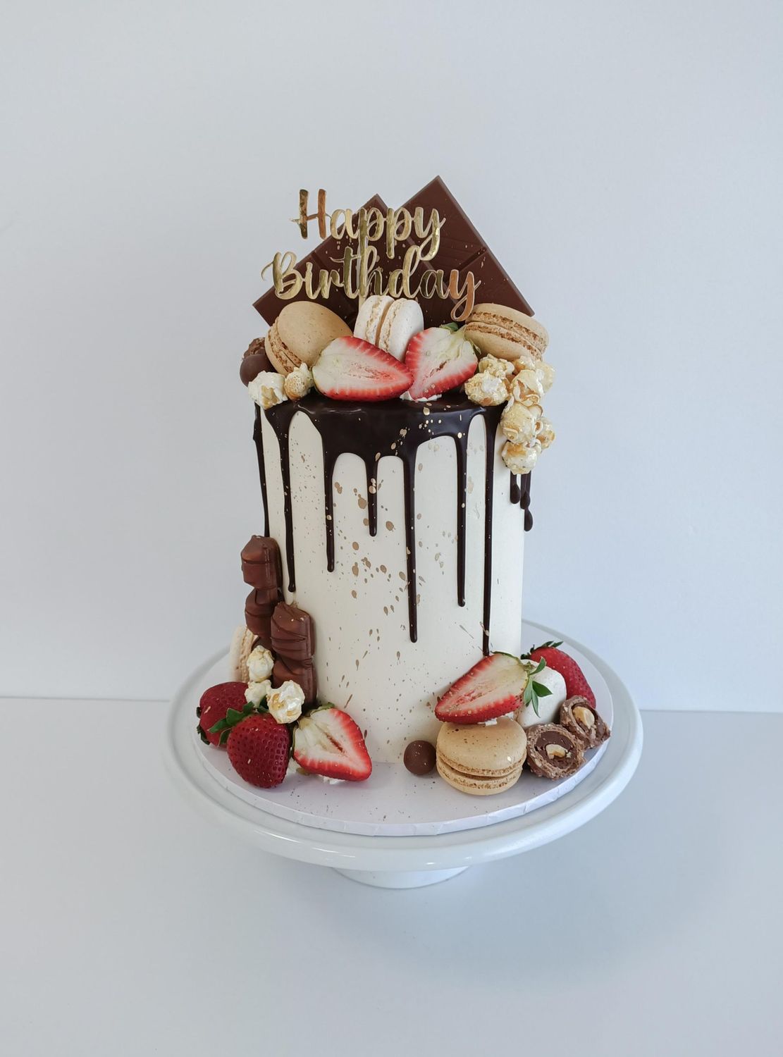 Chocolate loaded drip cake