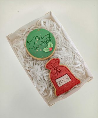 Christmas duo cookie box