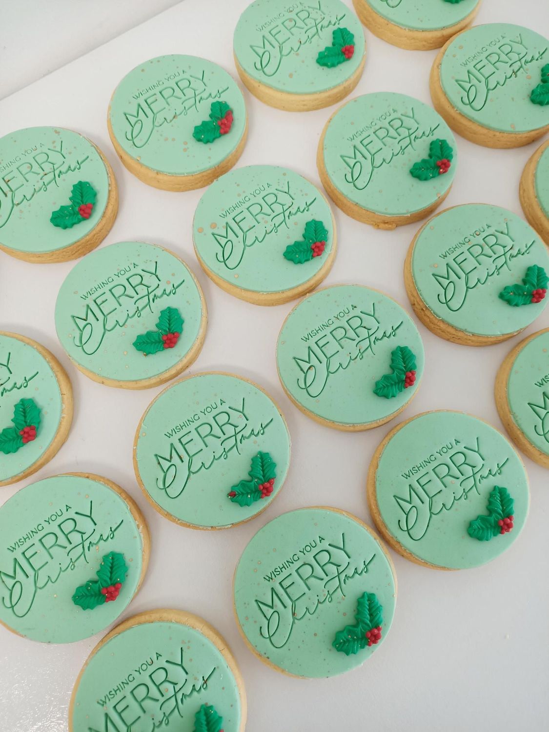 Merry Christmas cookies