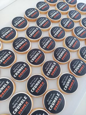 Standard Corporate logo cookies - Edible image/printed