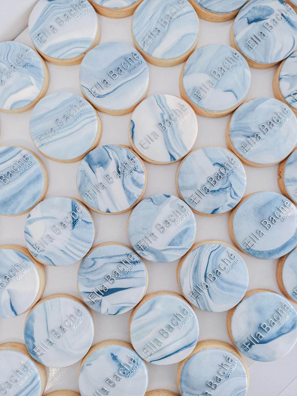 Standard Corporate logo cookies - stamped