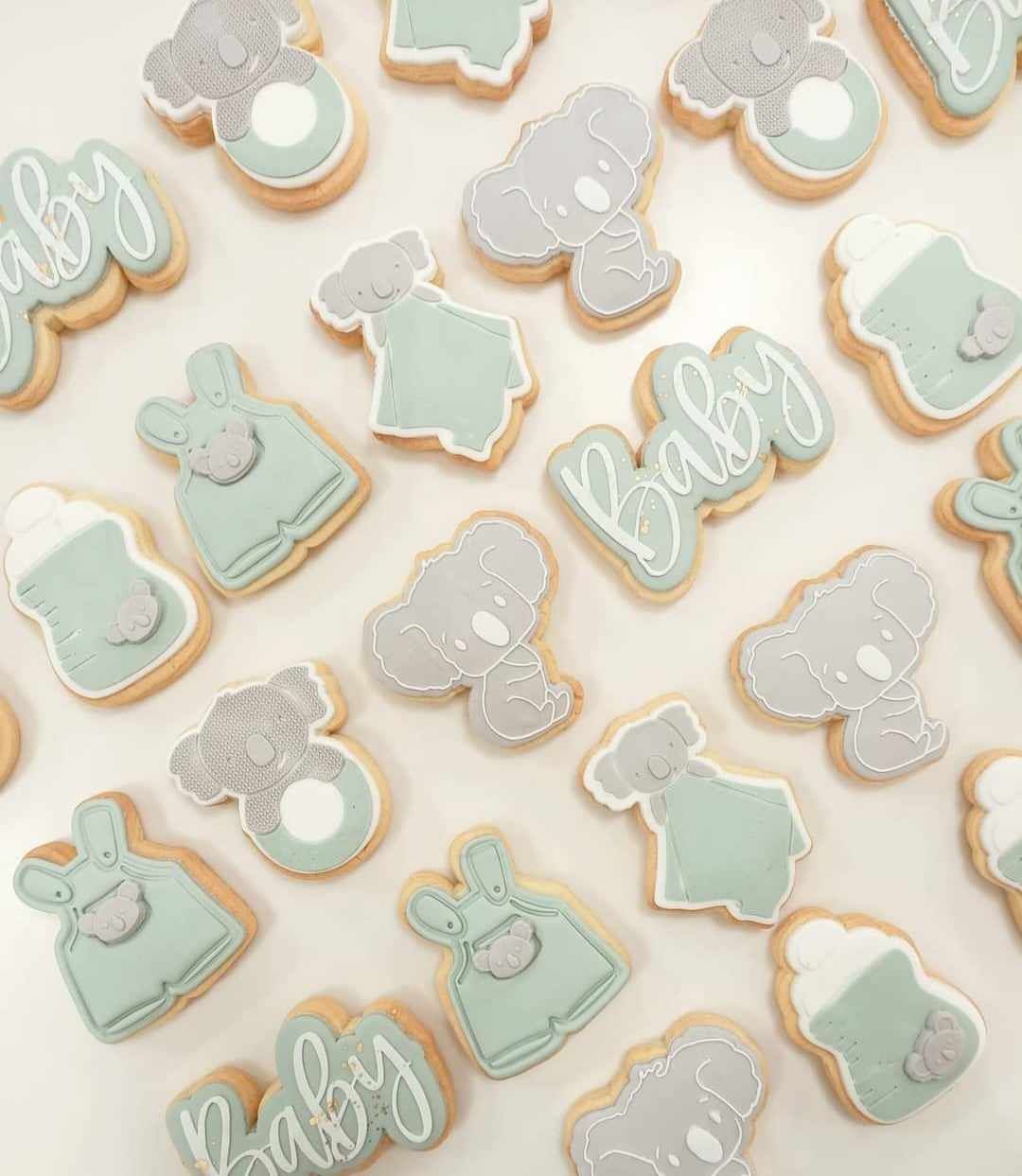 Baby koala Cookie set