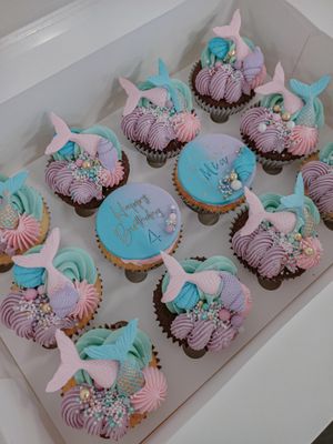 Mermaid Cupcakes