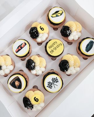 Lamborghini Cupcakes