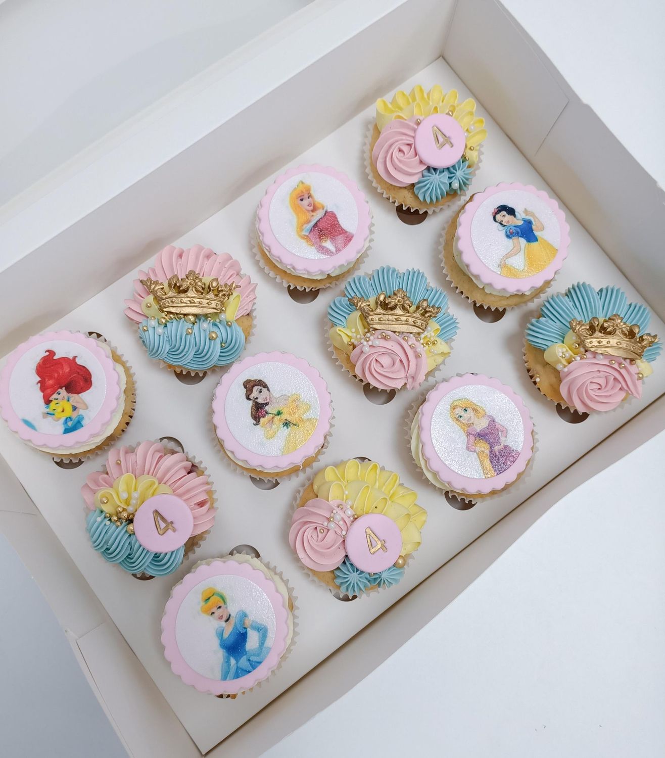 Disney Princess Cupcakes