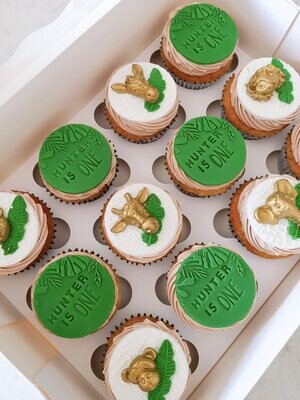 Wild One cupcakes