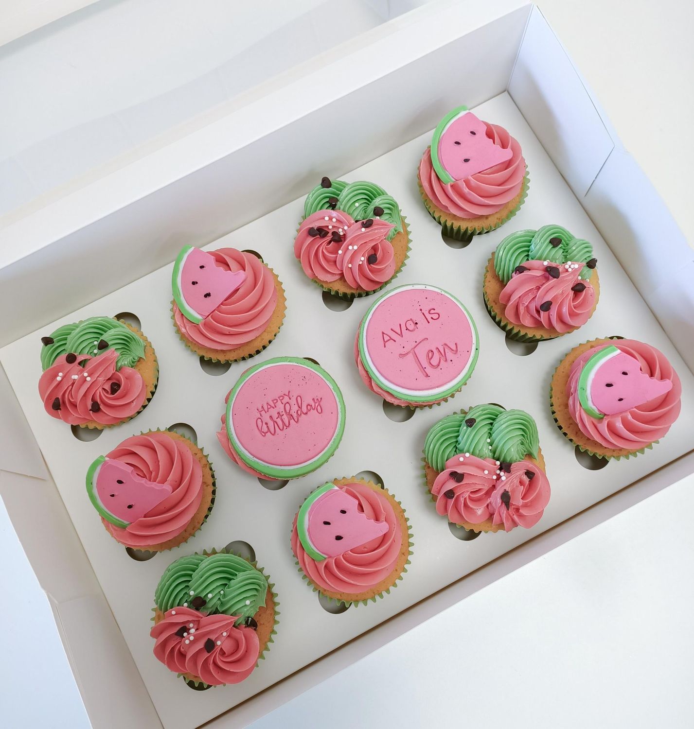 Melon Cupcakes Melon Cupcakes