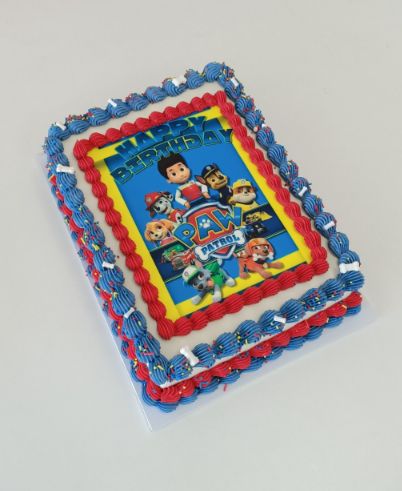 Paw Patrol sheet cake Paw Patrol sheet cake