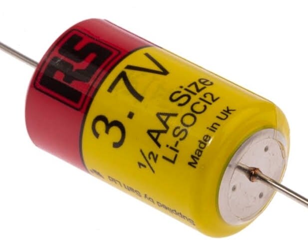 Batterie RS PRO Lithium Thionyl Chloride 3.6V 1200mAh
