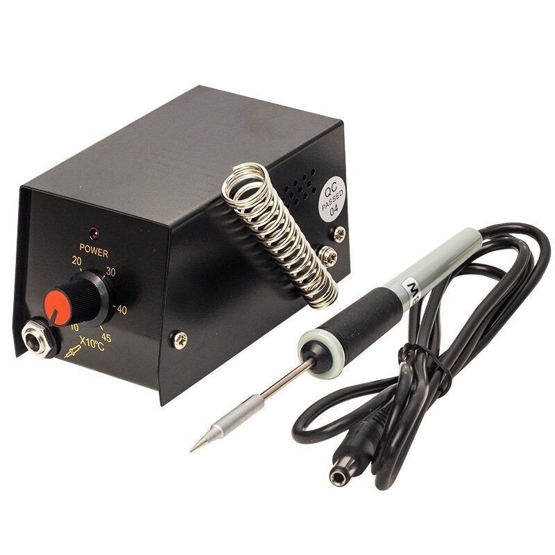 Mini station de soudage ZD-927 avec étain, 8 W, fer à souder avec pointe  fine de 0,3 mm, pour petites soudures de précision, température réglable de