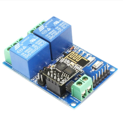 Module 2 Relais Module relais 5V sans fil 2 canaux avec ESP-01 WIFI