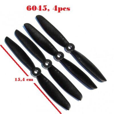 Lot Hélices 6045 ABS pour moteur brushless