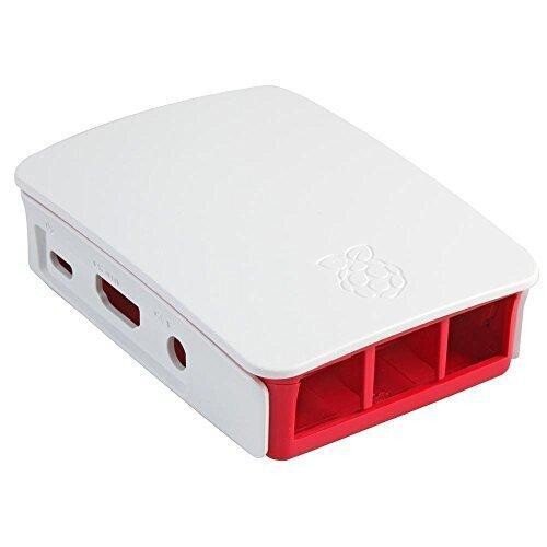Boitier Raspberry - Pi 2 / Pi 3 / Modèle B+ blanc/rouge