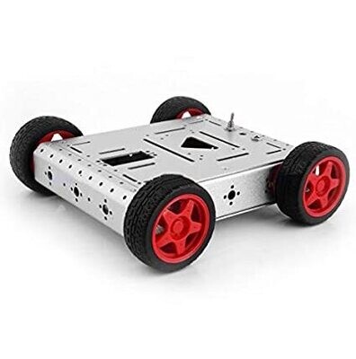 Châssis robot 4x4 en aluminium "15 kg de Charge"