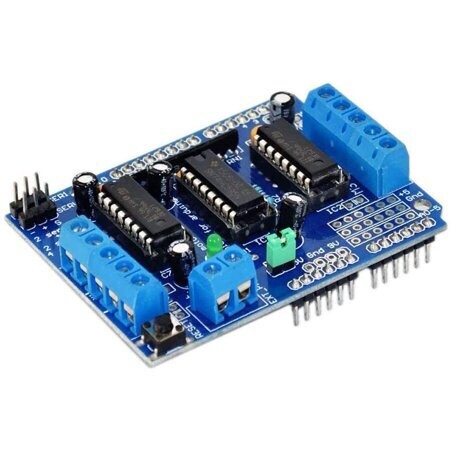 L293D Shield Arduino, Contrôleur de moteurs