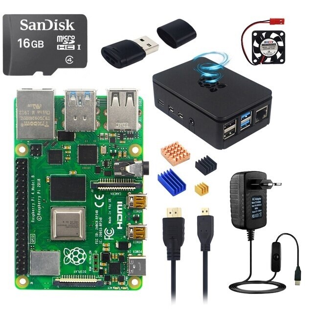 Kit Raspberry Pi 4 B 2 GB