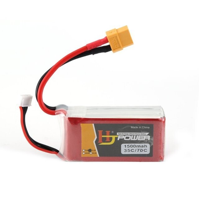 Batterie LiPo 11,1V 3S-1000mah-35C avec XT60