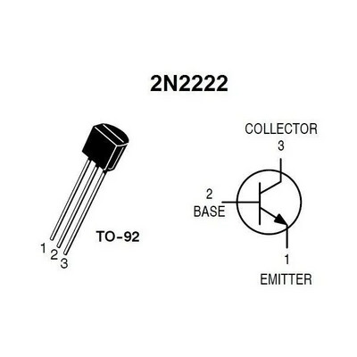 2N2222 Transistor bipolaire NPN
