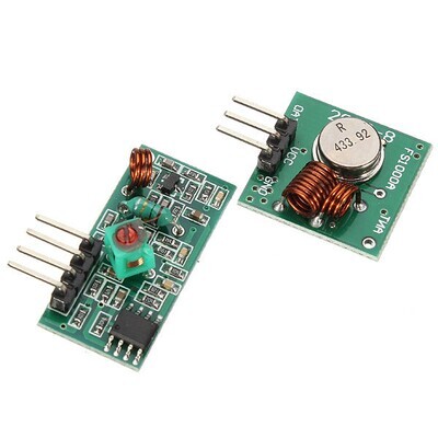 Modules RF 433 MHZ Émetteur et Récepteur