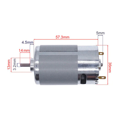 Moteur RS-555 12V DC 2500tr/min