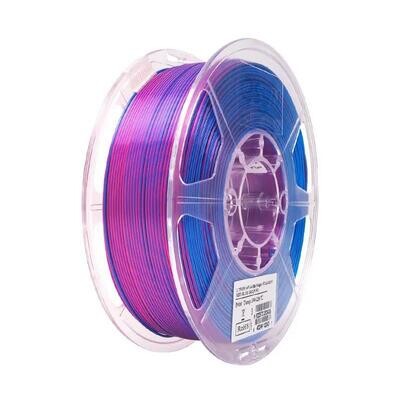 Filament d&#39;imprimante 3D PLA 1.75mm 1Kg tricolore / Or &amp; Bleu &amp; Fuchsia