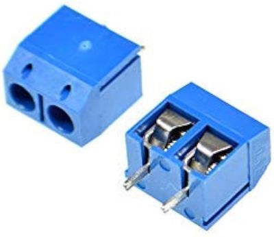 Connecteur de bornier à vis 2P 5.0mm PCB