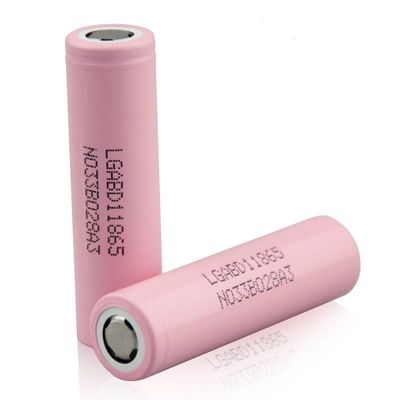 Batterie Lithium LG 18650 3.7 v 3000mAh 3C