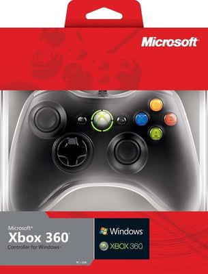 Manette filaire Xbox 360 Microsoft