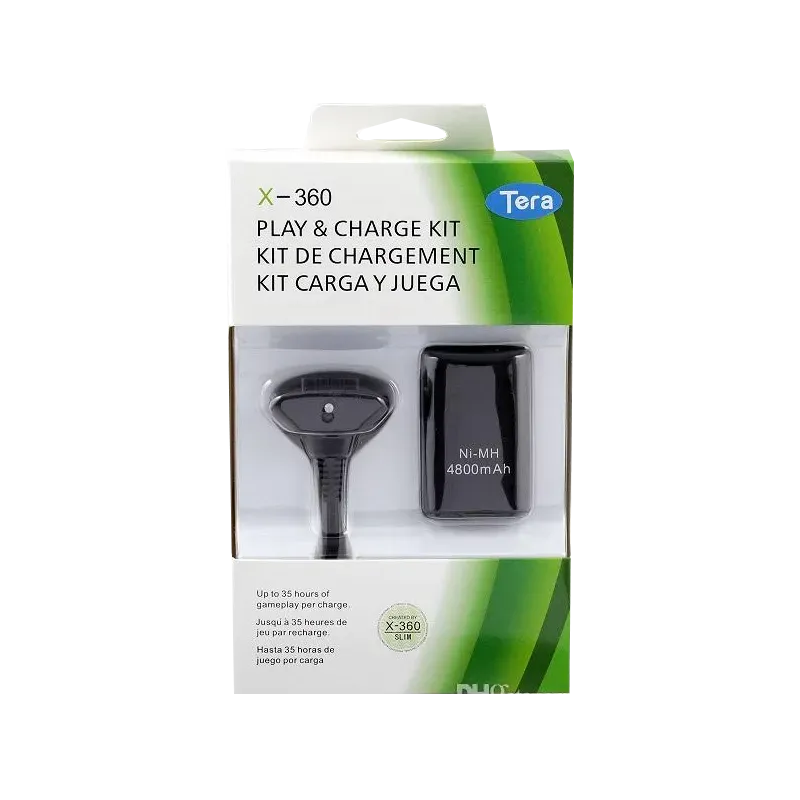 Batterie et Cable Manette Xbox 360