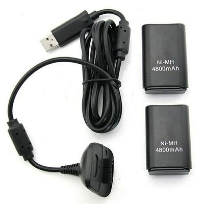 Kit 2 Batterie 4800mah pour Manette Xbox 360