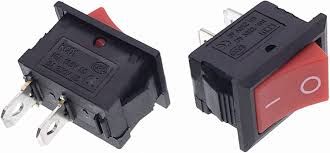 Interrupteur bascule ON-OFF 6A/250V AC